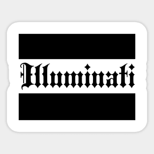 Illuminati design Sticker